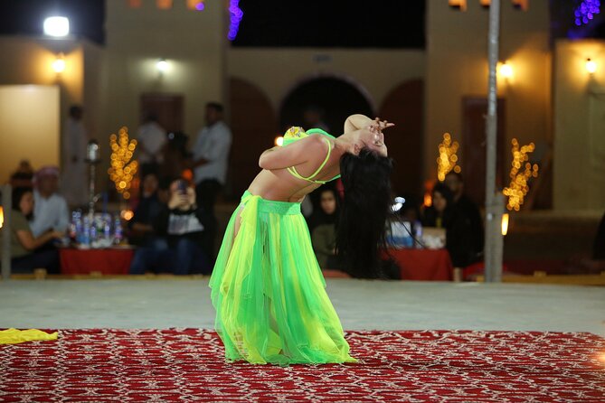Dubai Desert Safari With Belly Dance, Fire Show and Tanura Show-The Full Package - Pricing and Booking Details