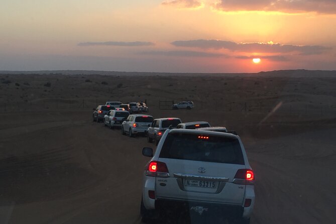 Dubai Desert Safari With Sunset, Camp Activities & 5* BBQ Dinner - Transportation