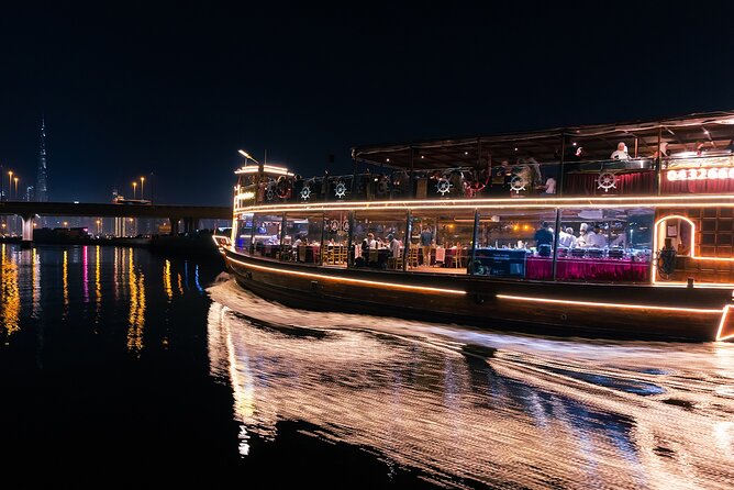 Dubai Dhow Cruise Dinner - Creek - Date and Traveler Options