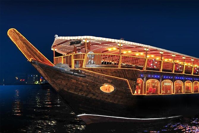 Dubai Dhow Cruise Dinner Creek With Transfer - Reviews