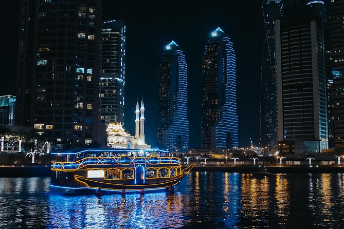 Dubai Dhow Cruise Dinner Experience Luxury Dining on Water - Additional Information