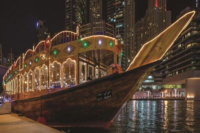 Dubai Dhow Cruise Dinner - Marina - Pricing and Support