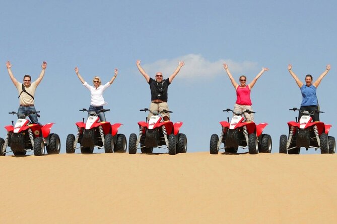 Dubai Dinner Desert Experience With 01 Hour Quad Bike and Camel Ride - Cancellation Policy and Changes