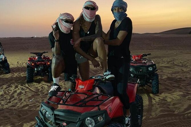 Dubai Dinner Desert Experience With 01 Hour Quad Bike and Camel Ride - Pricing and Additional Information