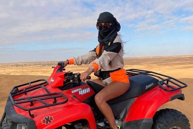Dubai Dinner Desert Experience With 01 Hour Quad Bike and Camel Ride - Camel Riding Experience