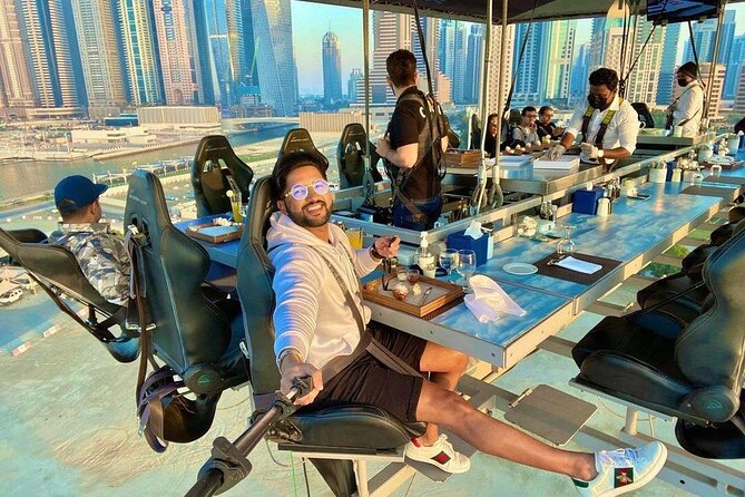 Dubai Dinner in the Sky Experience at Dinner or Lunch Time - Booking Confirmation and Accessibility
