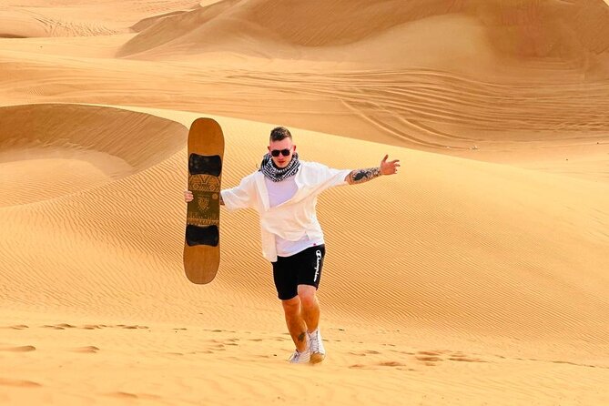 Dubai: Dune Buggy Ride Adventure, Sand Boarding, Desert Safari - Inclusions