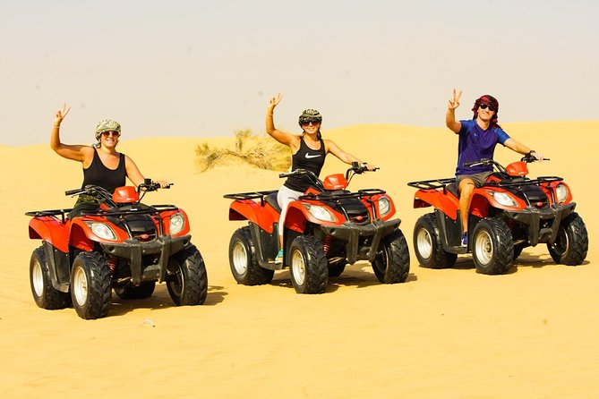 Dubai Evening Desert Quad Bike Adventure Tour - Common Questions