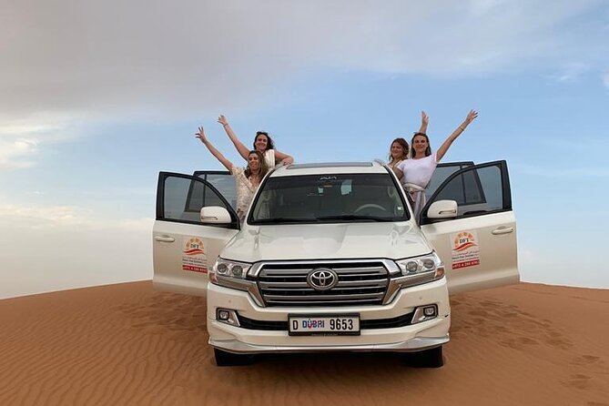 Dubai Evening Desert Safari With Camel Ride, Sand Boarding, BBQ & Entertainment - Exciting Activities: Dune Bashing, Camel Ride, Sand Boarding