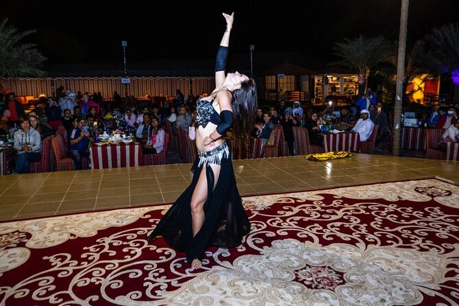 Dubai Evening Desert Safari -With Dune Bashing Live Shows And Buffet - Tour Highlights