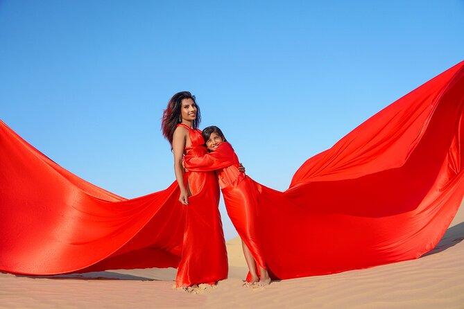 Dubai Flying Dress Photo and Video Shoot in Desert - Cancellation Policy
