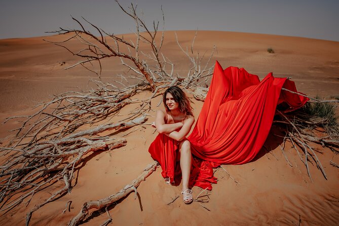 Dubai: Flying Dress With Photography and Thrilling Dune Drive - The Sum Up