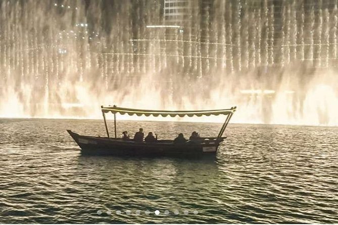 Dubai: Fountain Show and Burj Lake Ride by Traditional Boat - Common Questions