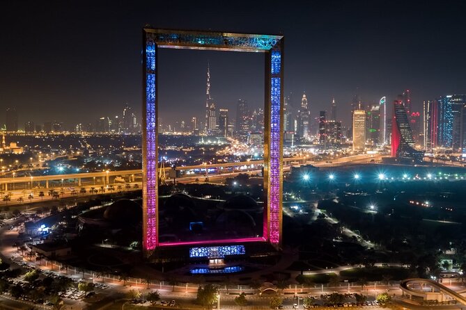 Dubai Frame & La Perle Dragon Dubai (Bronze) With Transfer - Non-refundable and Terms & Conditions