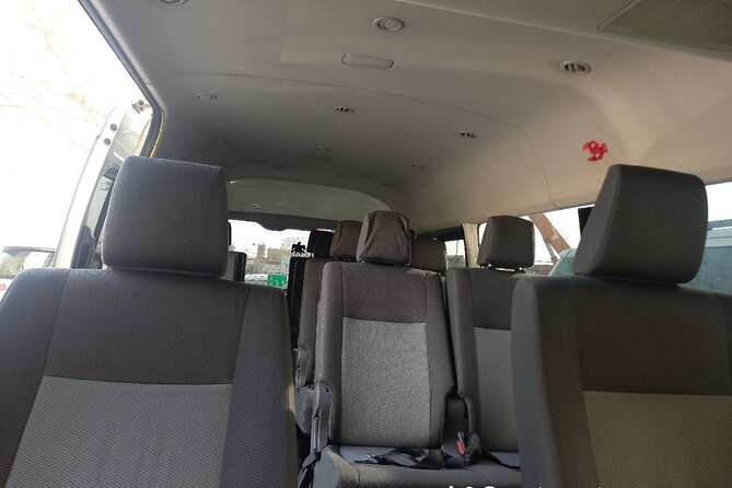 Dubai Full Day Chauffer by 12 Seater Van - Booking Confirmation and Accessibility