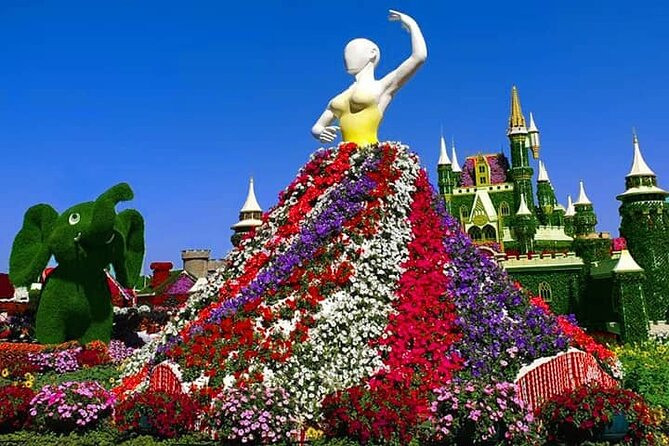 Dubai Global Village and Miracle Garden Tour With Transfers - Tour Highlights