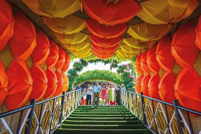 Dubai Global Village and Miracle Garden Tour With Transfers - The Sum Up