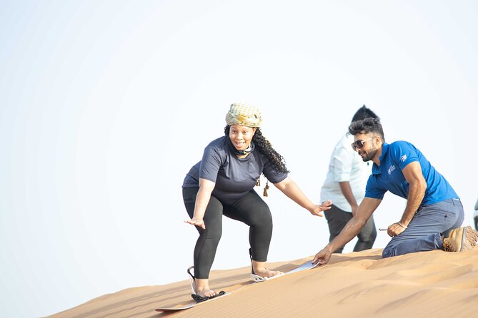 Dubai Half-Day Red Dunes Bashing With Sandboarding, Camel &Falcon - Enjoy a Half-Day Adventure in Dubais Desert