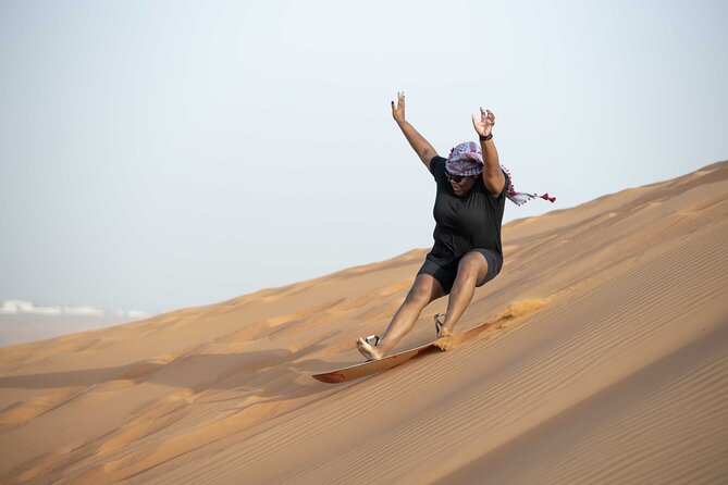 Dubai Half-Day Red Dunes Bashing With Sandboarding, Camel &Falcon - Pricing and Booking Information