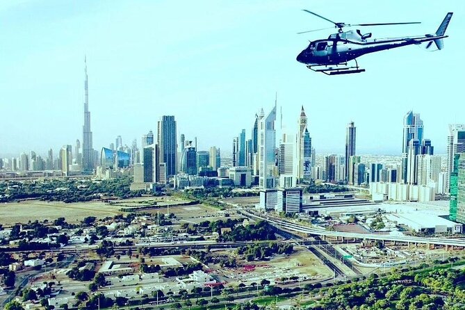 Dubai Helicopter Tour - 12 Minutes - Booking Information
