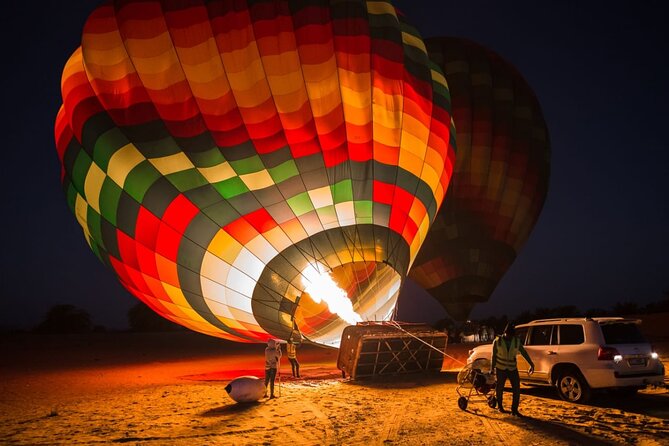Dubai Hot Air Balloon Ride Over Dubai Desert - Common Questions