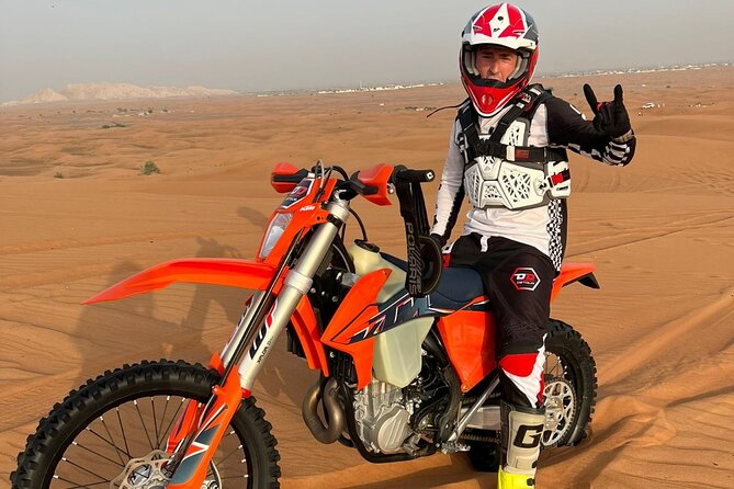 Dubai: KTM Desert Dirt Bike Ride Motocross - Experience Details