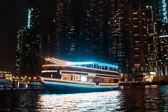 Dubai Marina: 2 Hours Dhow Dinner Cruise With Transfers - Overview