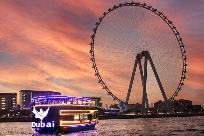 Dubai Marina: 2 Hours Dhow Dinner Cruise With Transfers - 2 Hours Cruise Through Dubai Marina Canal