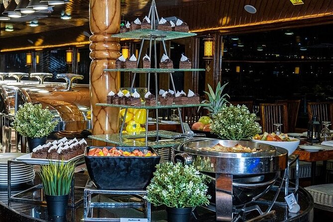 Dubai Marina: 2 Hours Dhow Dinner Cruise With Transfers - Lavish 5-Star International Dinner Buffet