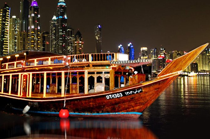 Dubai Marina: Dhow Cruise Dinner With Entertainment - What To Expect