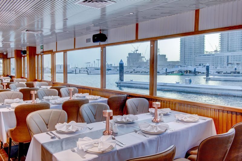 Dubai Marina Dinner Cruise with 5 Star Buffet & Live Shows - A two-hour view of Dubai Marina