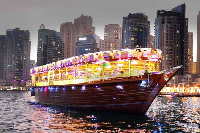 Dubai Marina Dinner Cruise With Dubai City Tour Package in 1 Day - Common Questions