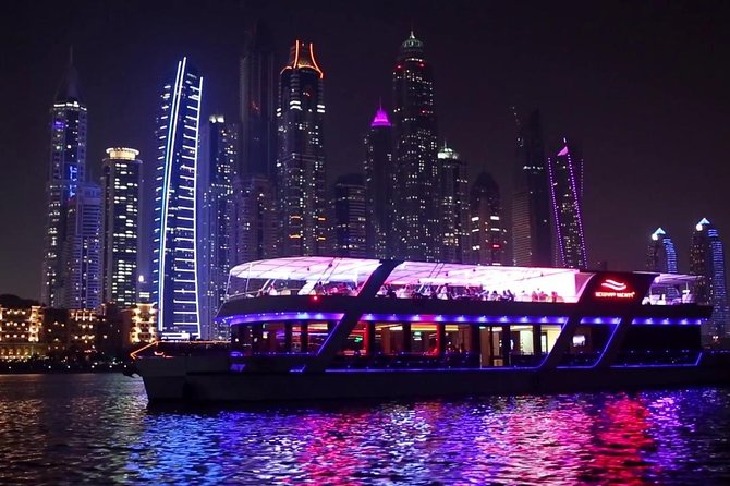 Dubai Marina Glass Cruise With 5* Dinner - The Sum Up