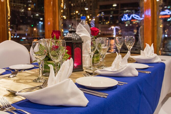Dubai Marina Royal Dinner Dhow Cruise - Additional Information