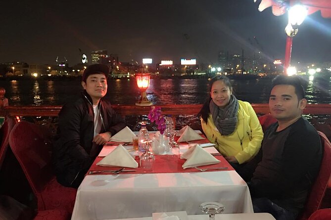 Dubai Marina Sightseeing Dhow Cruise Dinner - Logistics and Details