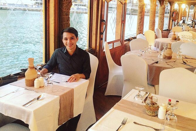 Dubai Marina Sightseeing Dhow Cruise Dinner - Common Questions