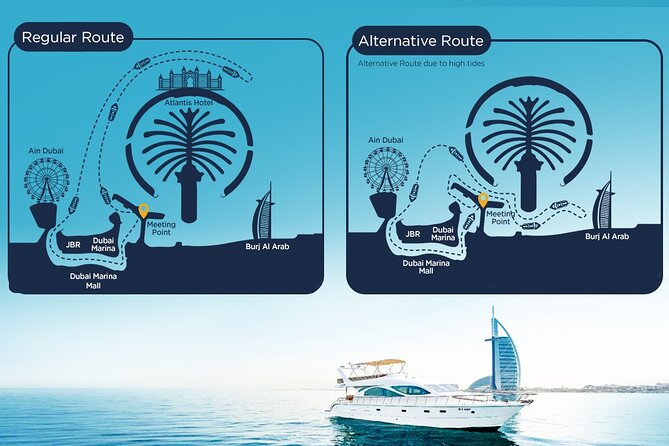 Dubai Marina Sunset Yacht Tour With Alcoholic Drinks - Common Questions