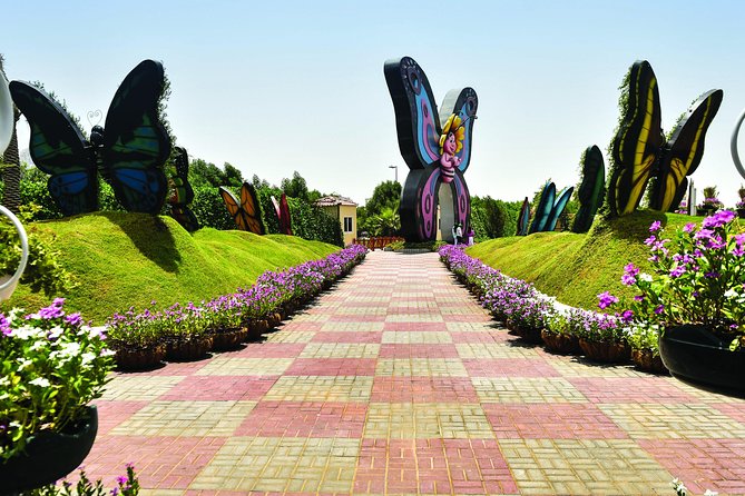 Dubai Miracle & Butterfly Garden Tour With Private Round Trip Transfers - Highlights of Dubai Butterfly Garden