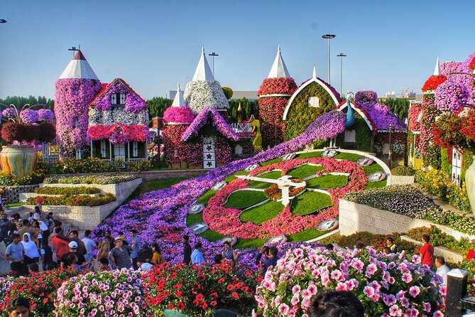 Dubai Miracle Garden Admission Ticket With Hotel Transfer - Hotel Transfer Information