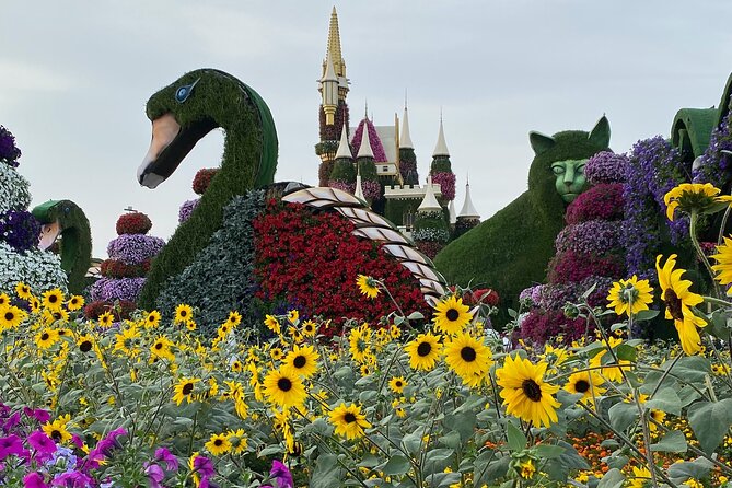 Dubai Miracle Garden Admission Ticket With Hotel Transfer - Highlights of Dubai Miracle Garden