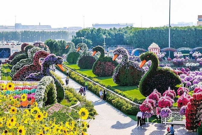 Dubai Miracle Garden and Global Village Shopping Tour - Safety and Security Measures