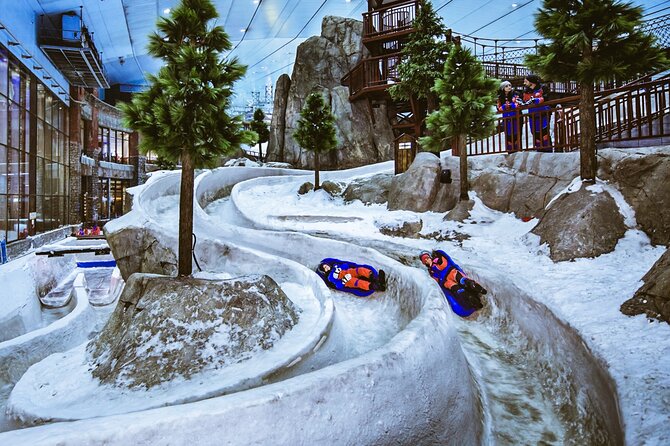 Dubai Miracle Garden and Ski Dubai Tickets With Private Transfer - Ticket Facilities