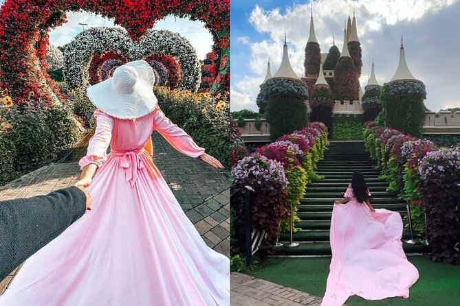 Dubai Miracle Garden Flying Dress Private Photoshoot - Questions?