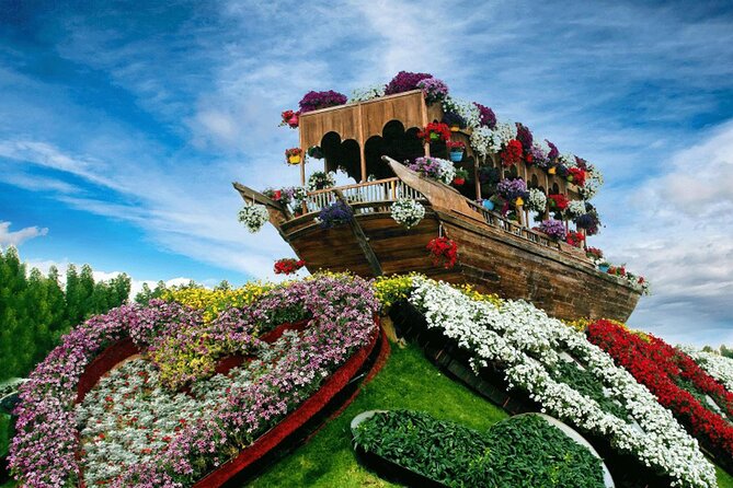 Dubai Miracle Garden Ticket With Transfer - How to Book Dubai Miracle Garden Ticket With Transfer