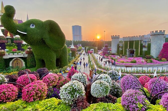 Dubai Miracle Garden Tour and 30 Mins Jet Car Ride With Transfer - Admire the Spectacular Jet Car Performance