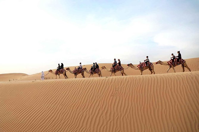 Dubai Morning Red Dunes With Camel Safari & Sandsurf - Overview