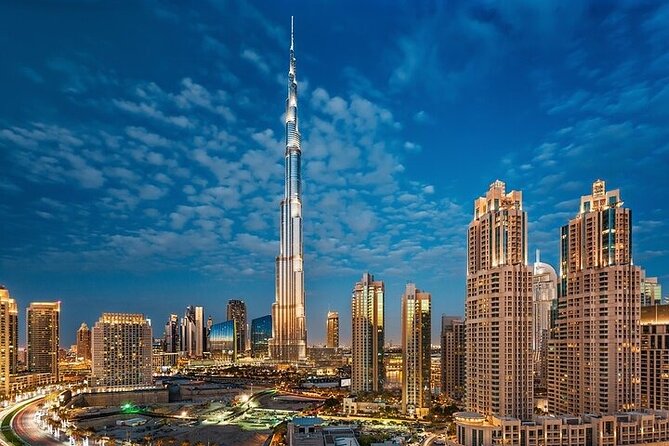 Dubai Night City Private Tour With Sky Dining Experience - Tour Information