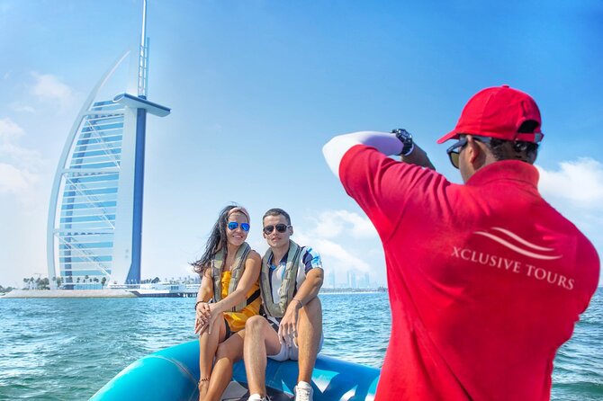 Dubai Palm Jumeirah and Palm Lagoon Guided RIB Boat Cruise - Pricing and Guarantee