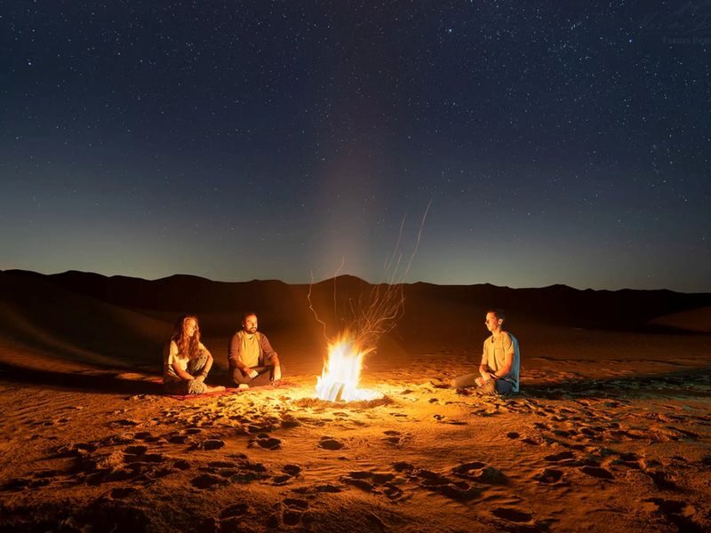 Dubai: Premium Night Desert Safari with Camel Ride & Stargazing - The guide can shape the whole evening