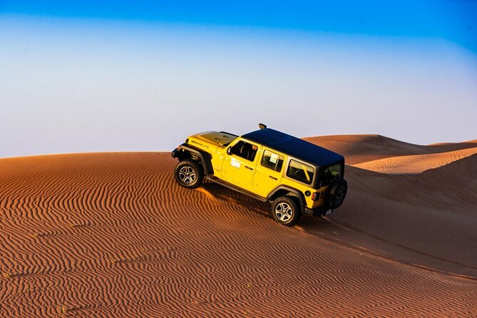 Dubai Premium VIP Desert Safari With Dune Bashing & Luxury Dinner - Cancellation Policy